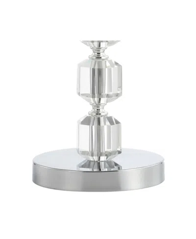 Jonathan Y Cary 27.5" Modern Stacked Crystal, Led Table Lamp