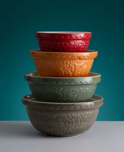 Mason Cash In The Forest New Mixing Bowls, Set Of 4
