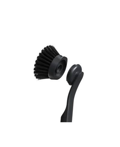 Joseph Joseph Sinktech Set Of 2 Dish Brush Replacement Heads In Black