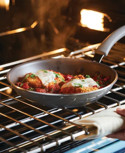 Rachael Ray Cook + Create Aluminum Nonstick Frying Pan Set, 2 Piece In Gray