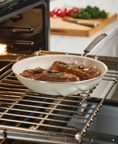 Rachael Ray Cucina Ceramic Nonstick 12.5" Frying Pan In Brown