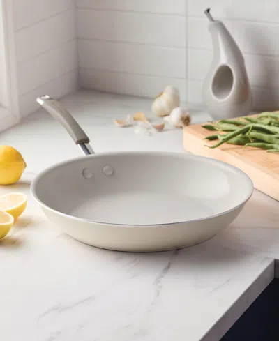 Rachael Ray Cucina Ceramic Nonstick 12.5" Frying Pan In Brown