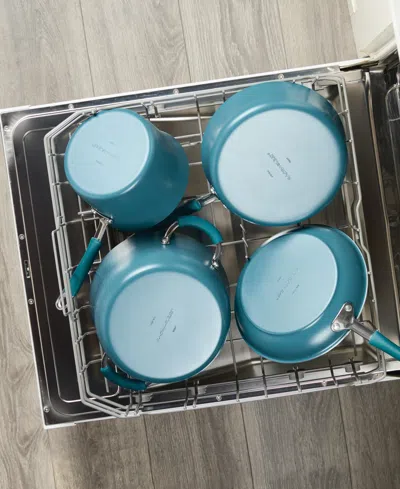 Rachael Ray Cucina Ceramic Nonstick 2-pc. Skillet Set In Blue