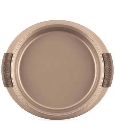 Anolon Advanced 9" Round Cake Pan In Brown