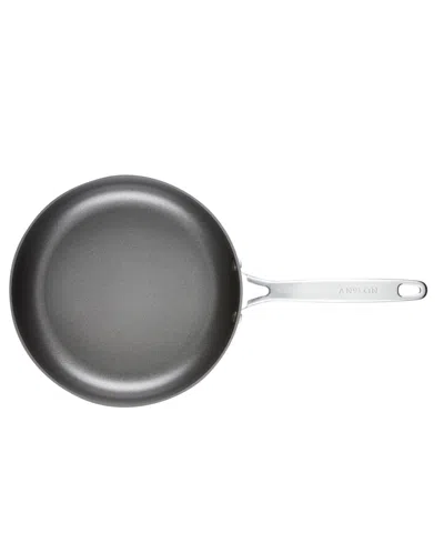 Anolon Achieve Hard Anodized Nonstick 3 Quart Saute Pan With Lid In Silver