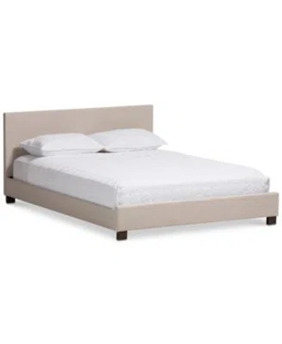 Macy's Brodyn Upholstered Bed Collection Quick Ship In Gray