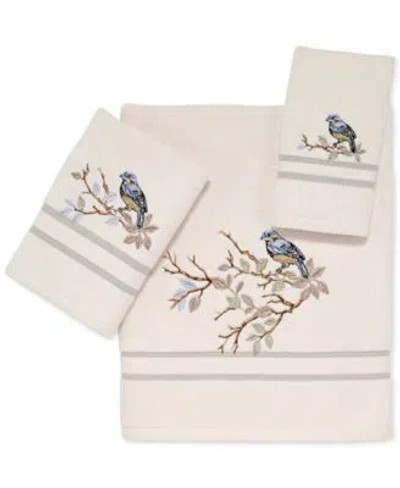 Avanti Love Nest Bird Motif Resin Bath Accessories In White