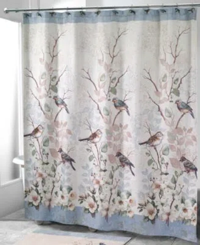 Avanti Love Nest Bird Motif Resin Bath Accessories In White