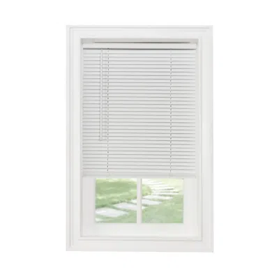 Achim Gii Morningstar Cordless Light Filtering 1" Mini Blind, 23" X 48" In White
