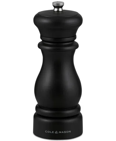 Cole & Mason Southwold Classic Salt & Pepper Mill Gift Set, Black/white In Multi