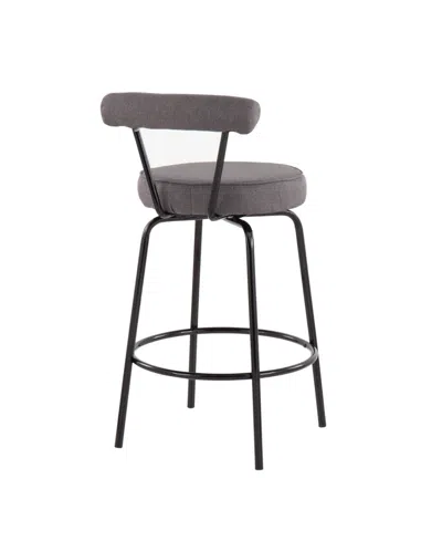 Lumisource Rhonda Contemporary Counter Stool, Set Of 2