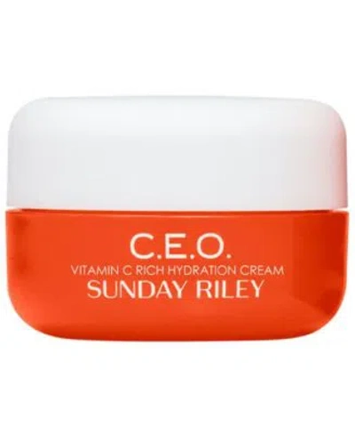 Sunday Riley C.e.o. Vitamin C Rich Hydration Cream In Transparent