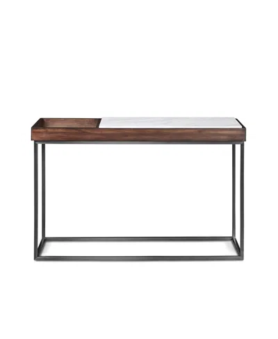 Macy's Ennis Marble Console Table