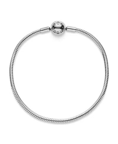 Pandora Moments Sterling Silver Snake Chain Bracelet In Gold