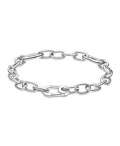 Pandora Me Sterling Silver Link Chain Bracelet In Metallic