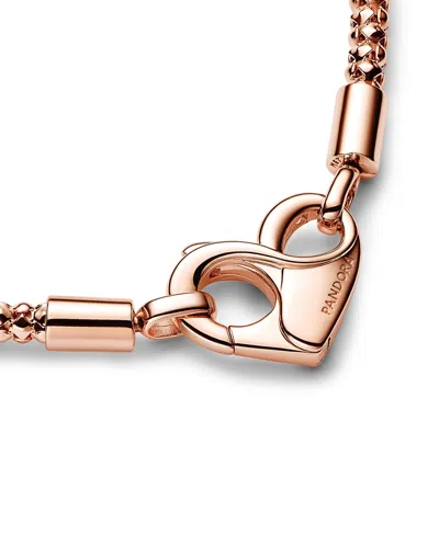 Pandora Moments Studded Chain Bracelet In Gold