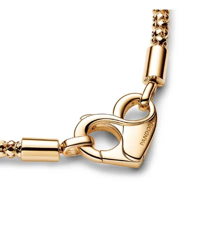 Pandora Moments Studded Chain Bracelet In Gold