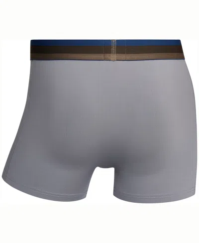 Cr7 Men's Microfiber Trunks, Pack Of 2 In Multi