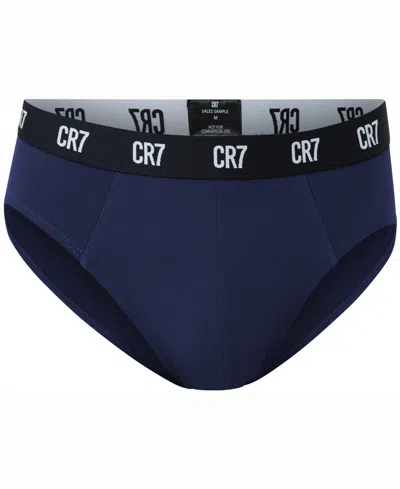 Cr7 Men's Cotton Blend Briefs, Pack Of 3