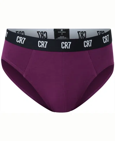 Cr7 Men's Cotton Blend Briefs, Pack Of 3