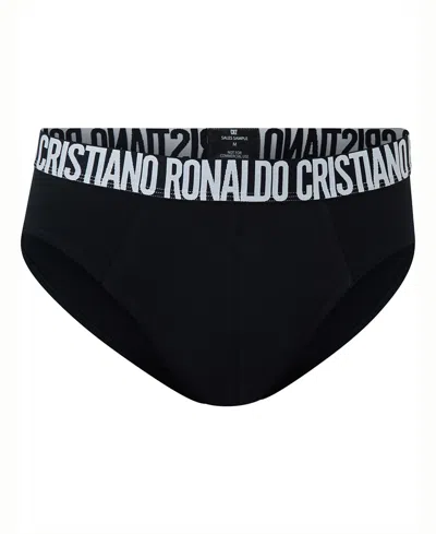 Cr7 Men's Cotton Blend Briefs In Travel Bag, Pack Of 5