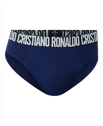 Cr7 Men's Cotton Blend Briefs In Travel Bag, Pack Of 5