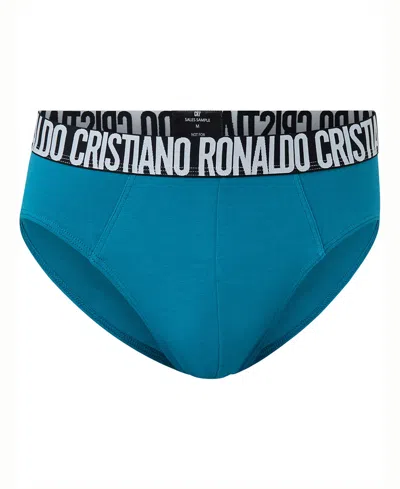 Cr7 Men's Cotton Blend Briefs In Travel Bag, Pack Of 5