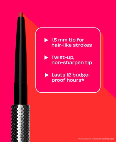 Benefit Cosmetics Precisely, My Brow Pencil Waterproof Eyebrow Definer In Transparent