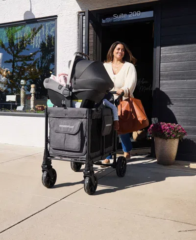 Wonderfold Wagon Wonderfold W2 Elite Pro Stroller Wagon In Black