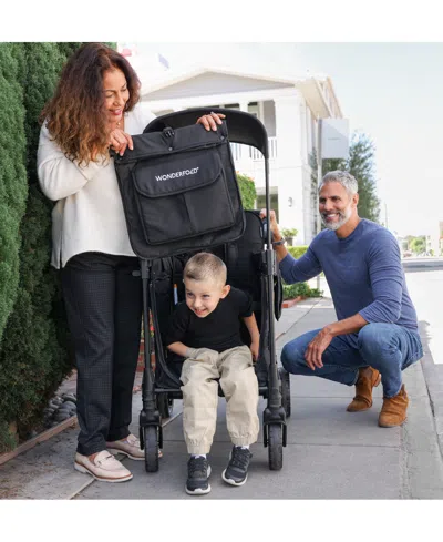 Wonderfold Wagon Wonderfold W2 Elite Pro Stroller Wagon In Black