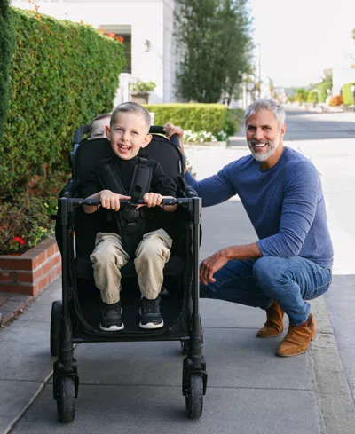 Wonderfold Wagon Wonderfold W2 Elite Pro Stroller Wagon In Black