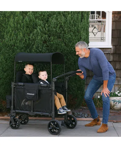 Wonderfold Wagon Wonderfold W2 Elite Pro Stroller Wagon In Black