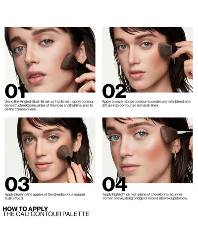 Smashbox Cali Contour Blush, Highlighter, & Bronzer Face Palette