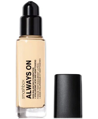 Smashbox Always On Skin-balancing Foundation With Hyaluronic Acid + Adaptogens - F20n In Transparent