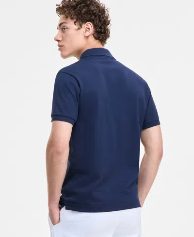 Lacoste Hugo Boss Men Nude Polyester Blend Sweater In Brown