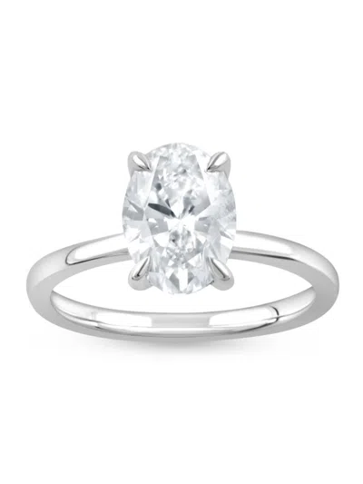 Badgley Mischka Women's 14k White Gold & 2 Tcw Lab-grown Diamond Ring In Metallic