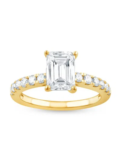 Badgley Mischka Women's 14k Yellow Gold & 2.50 Tcw Lab-grown Diamond Ring In Gold