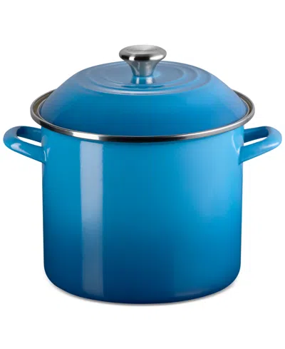 Le Creuset Enamel On Steel 10-qt. Stockpot In Gray