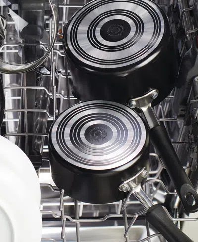 Farberware Cookstart 15-pc Diamondmax Nonstick Cookware Set In Black
