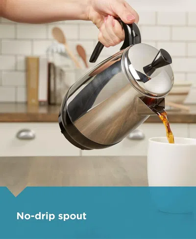 Farberware 8-cup Stainless Steel Coffee Percolator In Silver