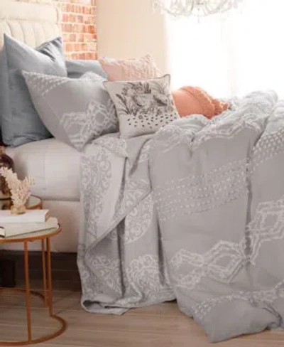 Peri Home Cut Geo Comforter Sets In Gray