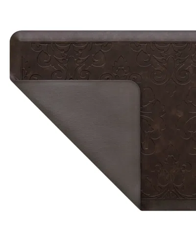 Chef Gear Marni Fatigue-resistant Kitchen Mat, 17.5" X 60" In Brown