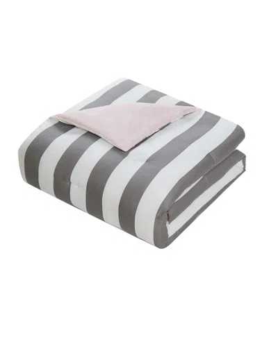 Juicy Couture Cabana Stripe Reversible 5-piece Comforter Set, Twin/twin Xl In Multi