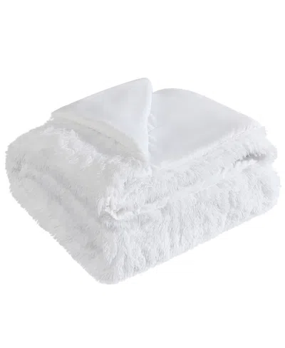 Juicy Couture Shaggy Faux Fur 2-pc. Comforter Set, Twin/twin Xl In White