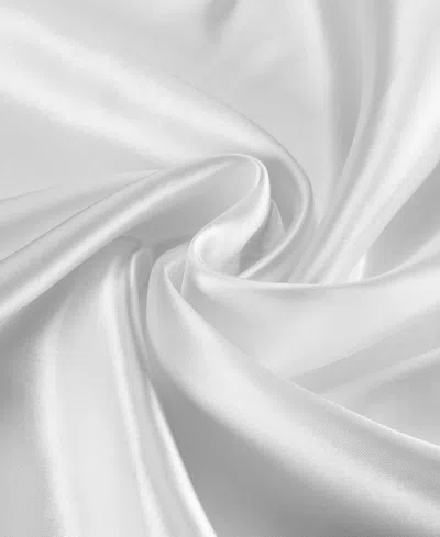 Juicy Couture Satin 4 Piece Sheet Set, King In White