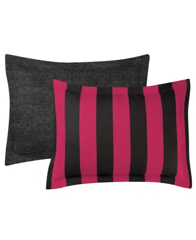 Juicy Couture Cabana Stripe Reversible 5-piece Comforter Set, Twin/twin Xl