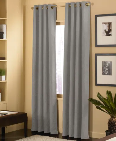 Chf Closeout!  Cameron Faux-suede 50" X 108" Panel In Gray