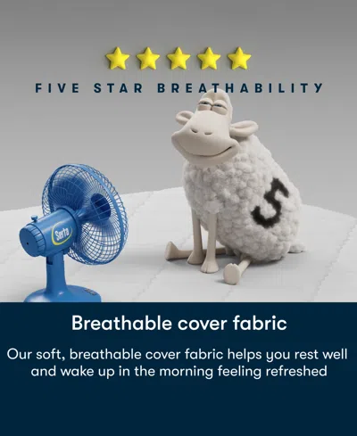 Serta Dream Haven 10" Medium Tight Top Mattress In A Box In Transparent