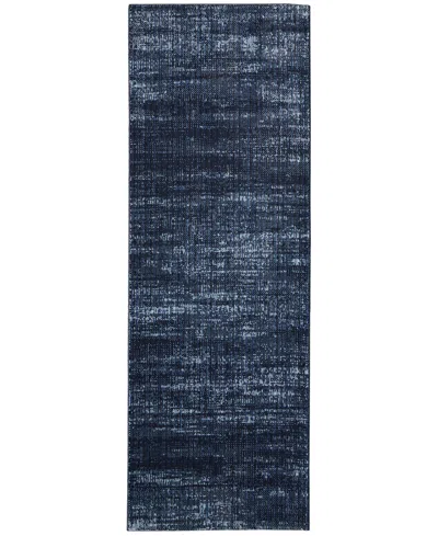 Feizy Deja 39pjf 2'6"x7'3" Runner Area Rug In Blue