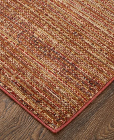 Feizy Deja 39pjf 2'6"x7'3" Runner Area Rug In Brown